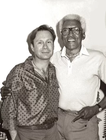 Bayard Rustin with his significant other.