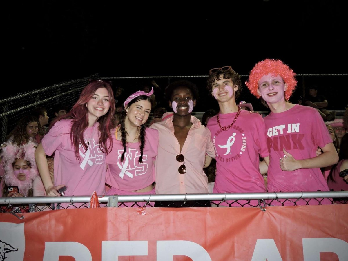 Students Dress in all Pink for Friday Night Football in Support of Breast Cancer Awareness Month