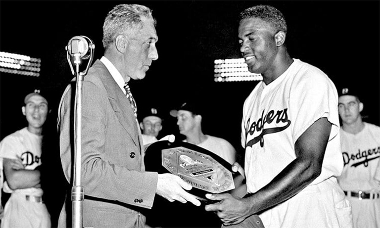 Jackie Robinson; The First African American Major League Baseball Player