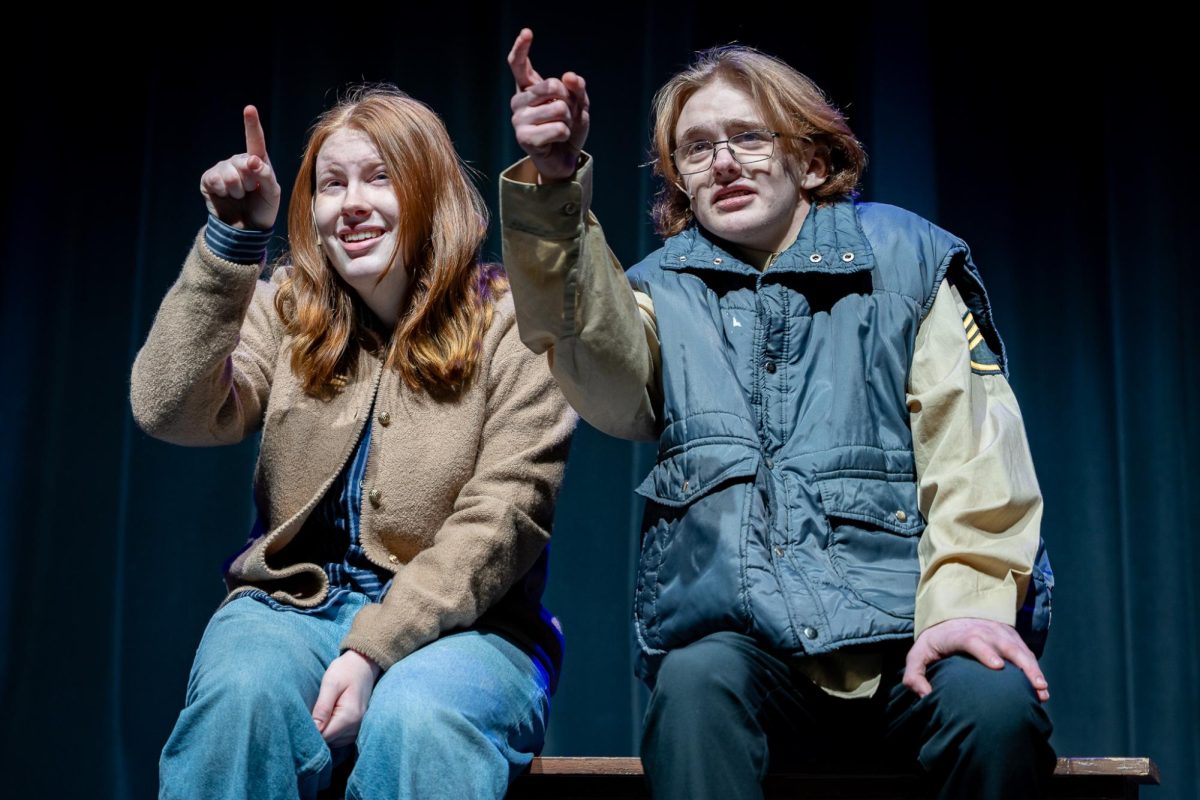 Cryptic McCulloch (Left) and Daniel Connor (Right) Play Marci and Phil in the 6th story of the show, "Where it Went"