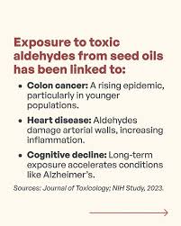 Just some of the many health issues that seed oils have been proven to contribute to. Photo credit: Mark Hyman