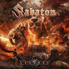The album cover of "Legends", Sabatons most recent release
